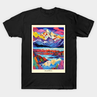 fauvism art of Alaska usa 4 T-Shirt